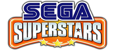 Sega Superstars logo for Playstation 2